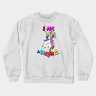 unicorn 15th birthday: I am 15 and magical Crewneck Sweatshirt